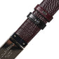Black Brown Leather Metal Buckle Reversible Belt