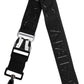 Black Stretch Polyester Rubberised DG Logo Keychain