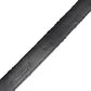 Black Cotton Blend Silver Metal Buckle Belt