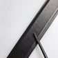 Black Leather Metal Buckle Classic Belt