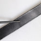 Black Leather Metal Buckle Classic Belt