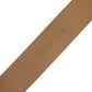 Brown Leather Classic Metal Logo Buckle Belt