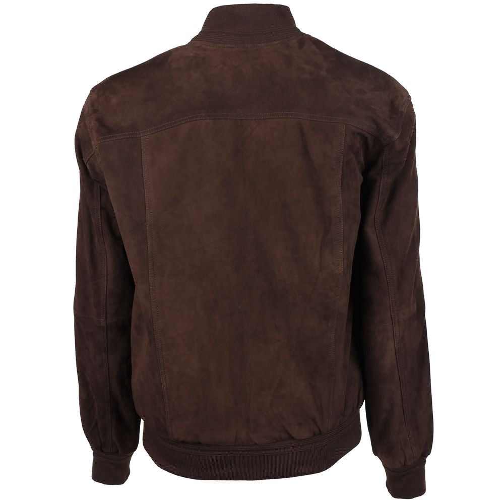 Brown Calfskin Jacket