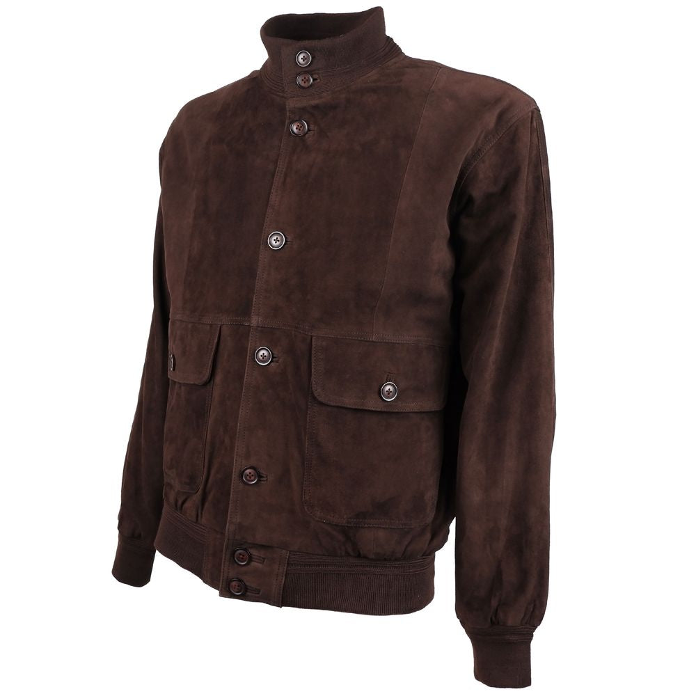 Brown Calfskin Jacket