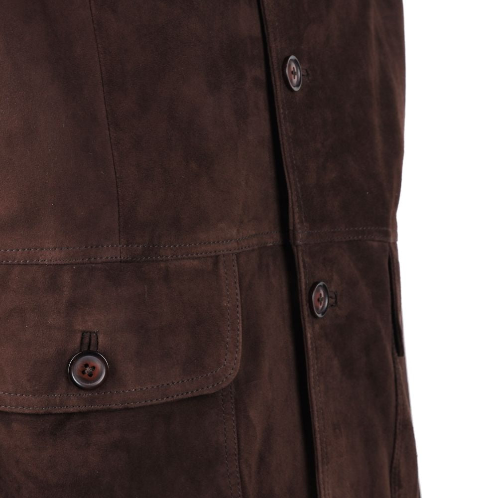 Brown Calfskin Jacket