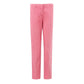 Elegant Cotton Pink Trousers for Sophisticated Style