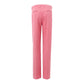 Elegant Cotton Pink Trousers for Sophisticated Style