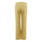 Golden Elegance Cotton Pants