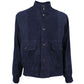 Blue Calfskin Jacket