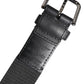 Green Black Classic Metal Logo Buckle Belt