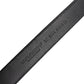 Black Calf Leather Classic Metal Buckle Belt
