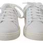 White Classic Sneakers Women Leather Shoes