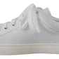 White Classic Sneakers Women Leather Shoes