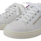 White Classic Sneakers Women Leather Shoes