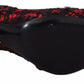 Red Black Tweed DG Amore Heels Pumps Shoes