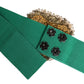 Green Stretch Wide Waist Heart Embellished Belt