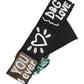 Black Stretch Multicolor Embellished Waist Belt