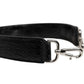 Black Alligator Leather Bag Shoulder Strap