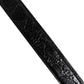 Black Alligator Leather Bag Shoulder Strap