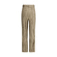 Ruched silk Norman Pants