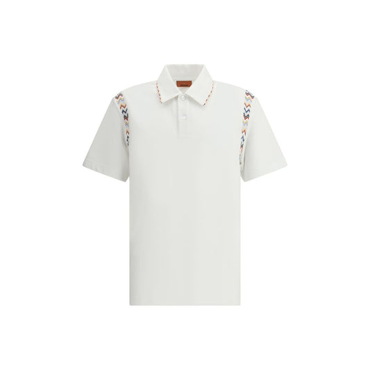Polo Shirt with ZigZag details