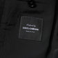 Black Wool Slim Fit Coat Blazer Jacket Suit