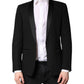 Black Single Breasted Men Coat MARTINI Blazer