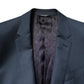 Blue Single Breasted Men Coat MARTINI Blazer