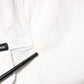White Graffiti Cotton Stretch Denim Jacket