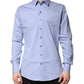 Light Blue Cotton SICILIA Dress Formal Shirt