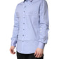 Light Blue Cotton SICILIA Dress Formal Shirt