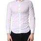 White Cotton Dress Formal Shirt