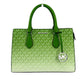 Sheila Medium Crossbody Satchel Purse Bag Jungle Green