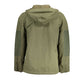 Green Cotton Men Jacket