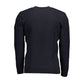 Blue Wool Men Sweater
