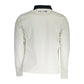 White Cotton Men Polo Shirt
