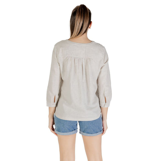Beige Linen Shirt