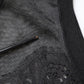 Black Lace Sheer Crew Neck Sleeveless Top