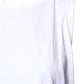 White Cotton Sleeveless Crew Neck T-shirt