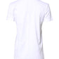 White Cotton Crew Neck Short Sleeves T-shirt