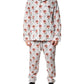 Multicolor Floral Print Cotton Pajama Set Sleepwear