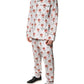 Multicolor Floral Print Cotton Pajama Set Sleepwear