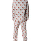 Multicolor Floral Print Cotton Pajama Set Sleepwear