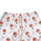 Multicolor Floral Print Cotton Pajama Set Sleepwear