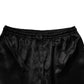 Black Silk Shirt Pants Pajama Set Sleepwear