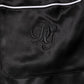 Black Silk Shirt Pants Pajama Set Sleepwear