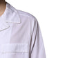 White Cotton Shirt Pants Pajama Set Sleepwear