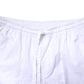 White Cotton Shirt Pants Pajama Set Sleepwear