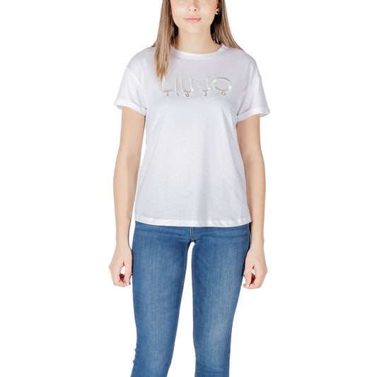 White Cotton Tops & T-Shirt