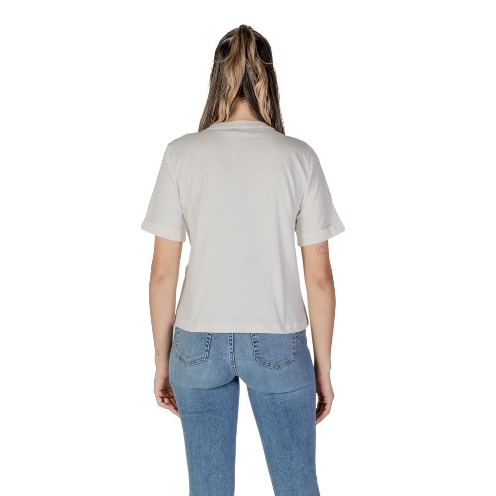 White Cotton Tops & T-Shirt